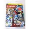 LEGO NINJAGO MAGAZINE 47 IN ITALIANO + POLYBAG ZANE SUB CON TRIVELLA PERFORANTE