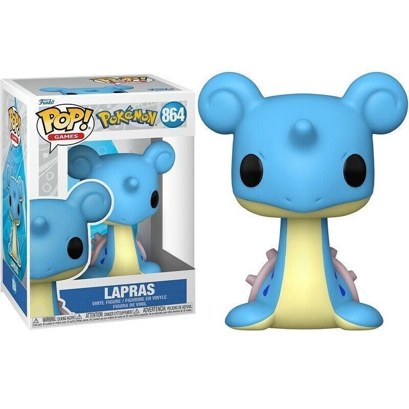 FUNKO POP GAMES 864 LAPRAS POKEMON 10 CM VINYL FIGURE