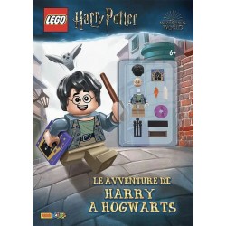 LIBRO LEGO LE AVVENTURE DI HARRY A HOGWARTS PANINI KIDS CON MINIFIGURE ESCLUSIVA