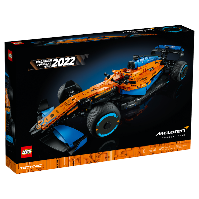 LEGO 42141 TECHNIC MONOPOSTO MCLAREN FORMULA MARZO 2022
