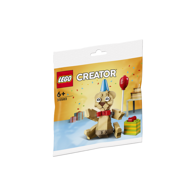 LEGO 30582 CREATOR BIRTHDAY BEAR COMPLEANNO DELL'ORSO POLYBAG