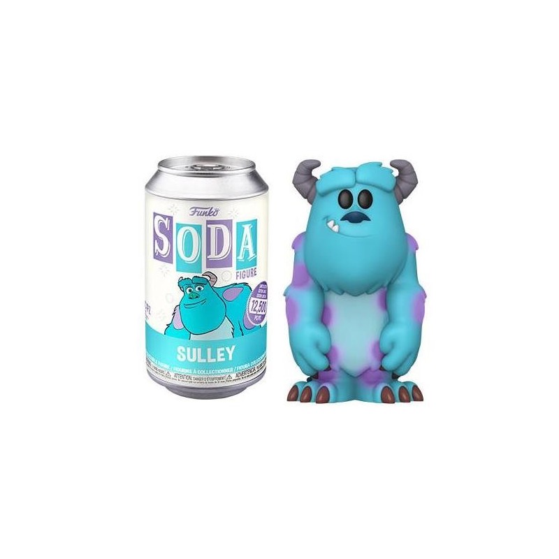 FUNKO SODA FIGURE SULLEY MONSTERS INC. DISNEY PIXAR LIMITED EDITION