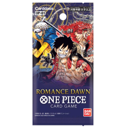 ONE PIECE OP-01 ROMANCE DAWN BUSTINA CARD GAME BANDAI GIAPPONESE JAP