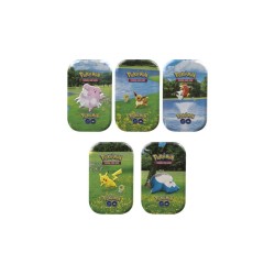 POKEMON 10.5 POKEMON GO MINI 5 TIN  IN ITALIANO - 820650602443