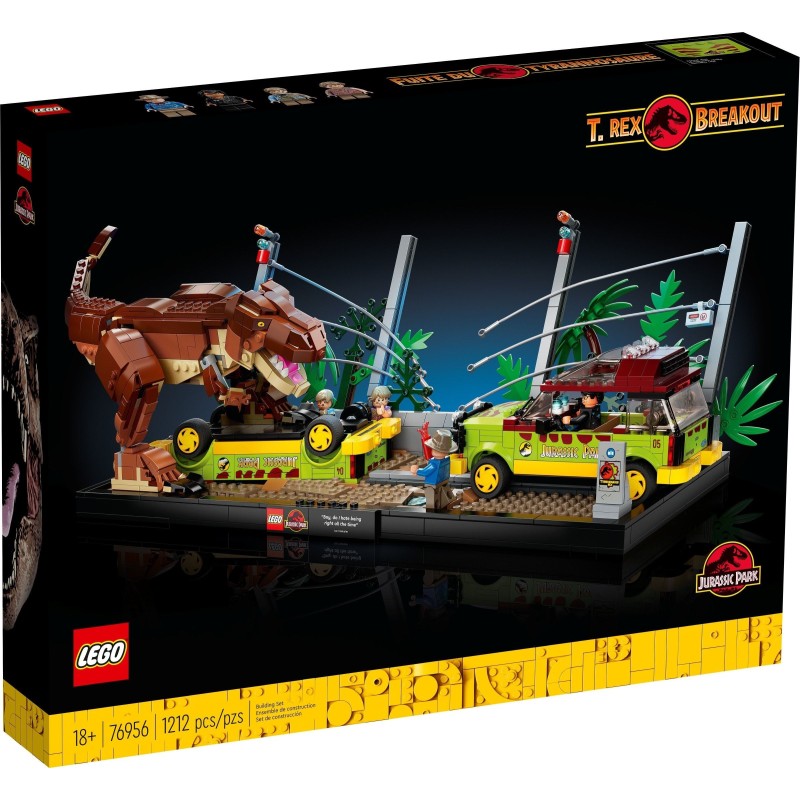LEGO 76956 JURASSIC WORLD Fuga del Tirannosauro - 2022