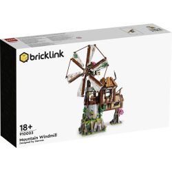 LEGO 910003 BRICKLINK MOUNTAIN WINDMILL MULINO A VENTO SULLAMONTAGNA