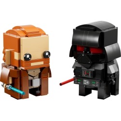 LEGO 40547 OBI-WAN KENOBI E DARTH VADER BRICKHEADSZ