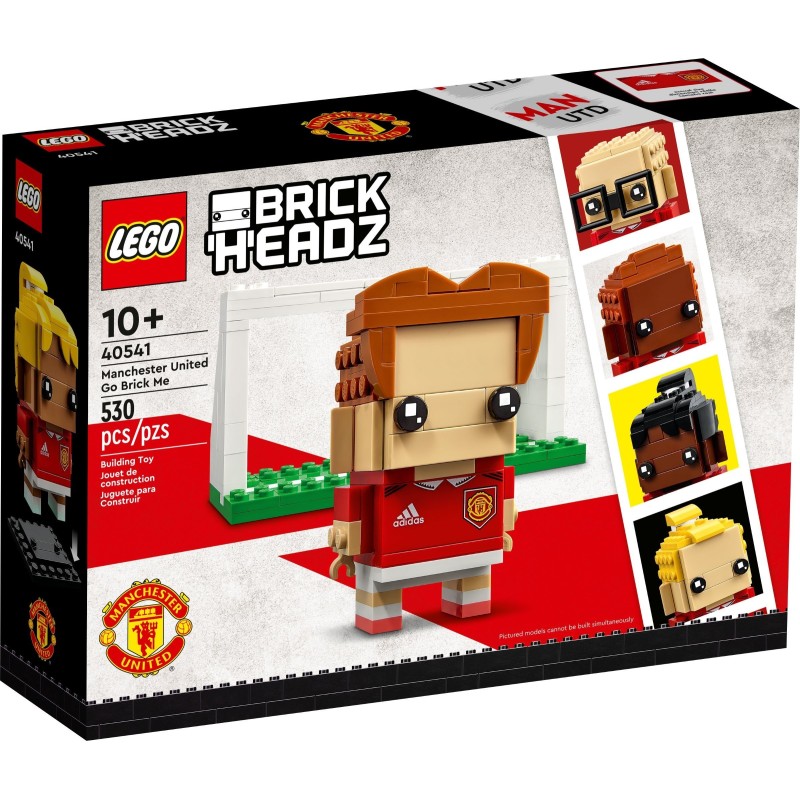 LEGO 40541 SELFIE BRICKHEADZ MANCHESTER UNITED GO BRICK ME