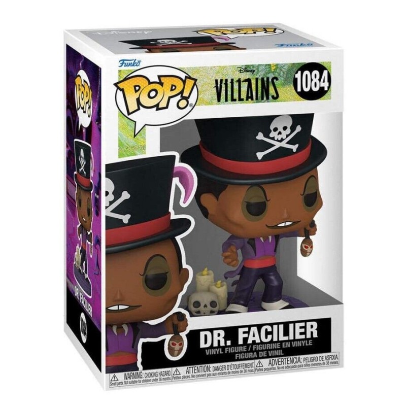 FUNKO POP 1084 DOCTOR FACILIER DISNEY VILLAINS 10 CM VINYL FIGURE