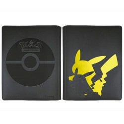 ZIPPERED 9-POCKET PRO-BINDER - POKEMON - ELITE SERIES PIKACHU 360 CARTE