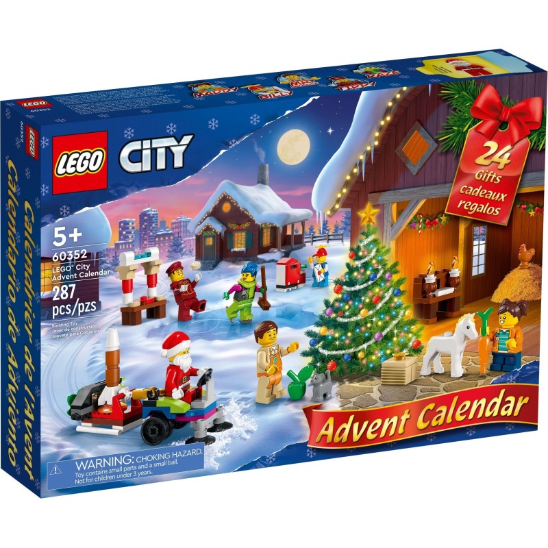 LEGO 60352 CITY CALENDARIO DELL'AVVENTO NATALE SETTEMBRE 2022