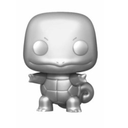 FUNKO POP GAMES 504  SQUIRTLE SILVER POKEMON 10 CM VINYL FIGURE