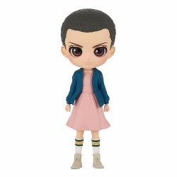 BANPRESTO STRANGER THINGS - Q POSKET - ELEVEN NORMAL COLOR FIGURE 13 CM