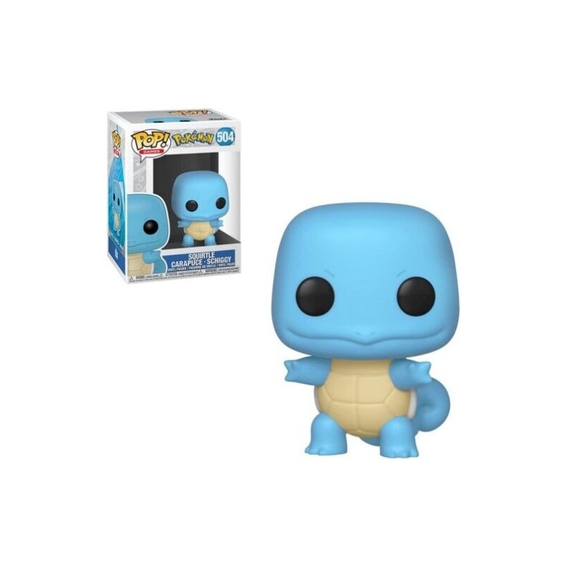 FUNKO POP GAMES 504 SQUIRTLE CARAPUCE SCHIGGY 10 CM VINYL FIGURE