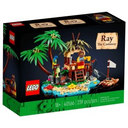 LEGO 40566 ISOLA DESERTA DI RAY - RAY THE CASTAWAY - OTTOBRE 2022