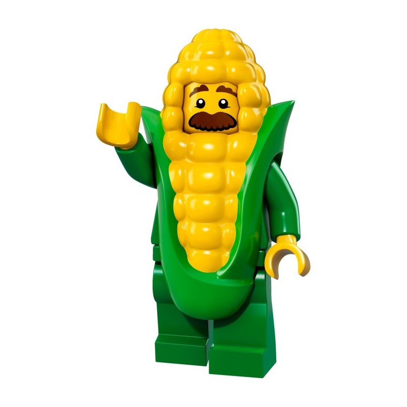 LEGO MINIFIGURE SERIE 17 Corn Cob Guy RAGAZZO PANNOCCHIA 71018 - 4 MINIFIGURES