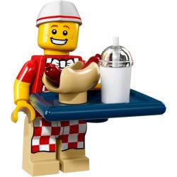 LEGO MINIFIGURE SERIE 17 Hot Dog Man UOMO DEGLI HOT DOG 71018 - 6 MINIFIGURES