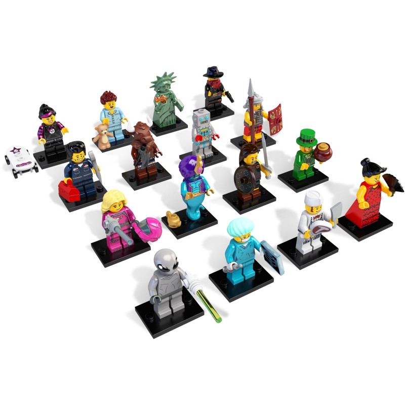 LEGO 8827 16 MINIFIGURES SERIE 6 COMPLETA