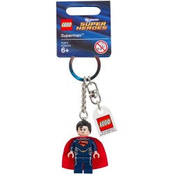 LEGO 853590 SUPER HEROES SUPERMAN Key Chain KEY CHAIN KEY RING PORTACHIAVI