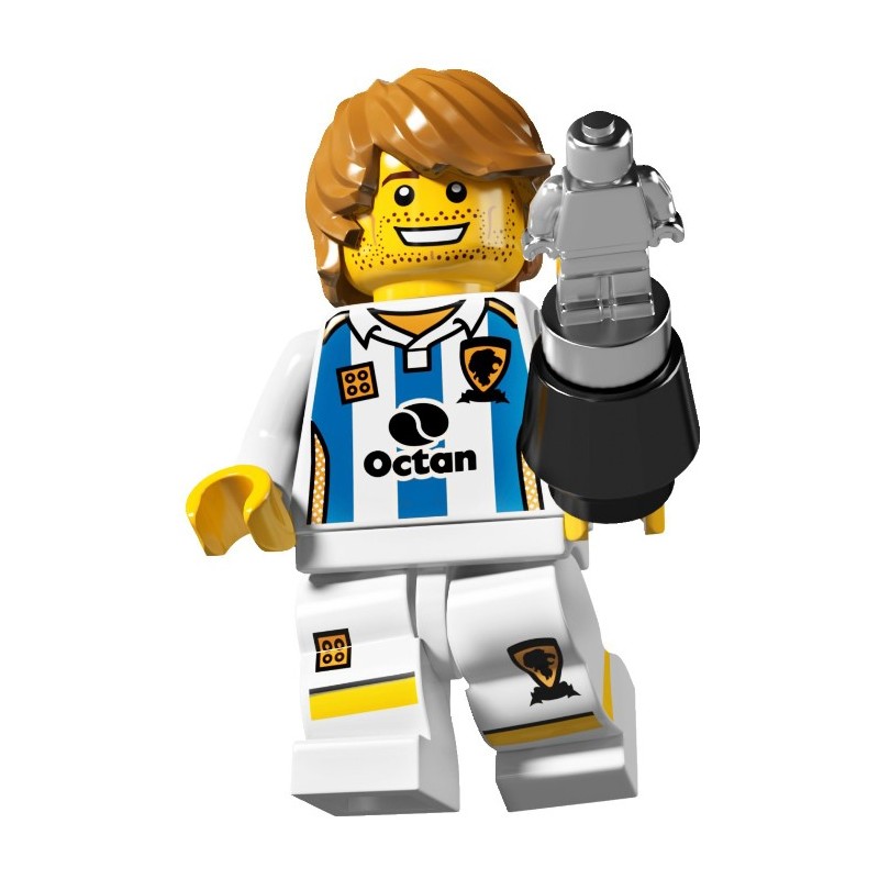 LEGO 8804 - 11 Soccer Player GIOCATORE DI CALCIO MINIFIGURE - SERIE 4