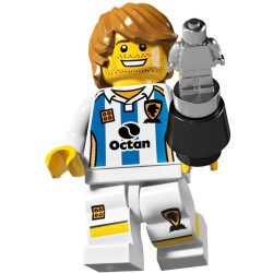 LEGO 8804 - 11 Soccer Player GIOCATORE DI CALCIO MINIFIGURE - SERIE 4