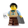 LEGO MINIFIGURES SERIE 7 Computer Programmer PROGRAMMATORE 8831 - 12