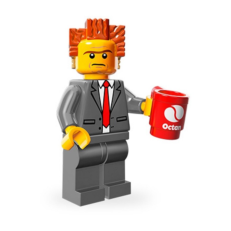 LEGO THE MOVIE 71004 - 2 MINIFIGURES N. 1 President Business MINIFIGURE