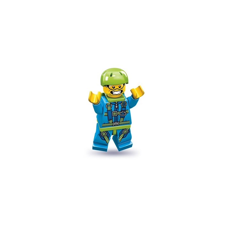 LEGO MINIFIGURES SERIE 10 71001 - 6 Skydiver PARACADUTISTA