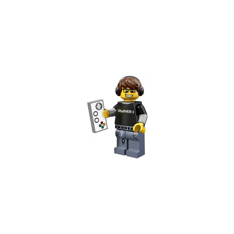 LEGO MINIFIGURES SERIE 12 71007 - 4  Video Game Guy - RAGAZZO DEI VIDEOGAME