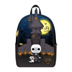 ZAINO DISNEY NIGHTMARE BEFORE CHRISTMAS JACK SKELLINGTON HOUSE LOUNGEFLY