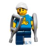 LEGO MINIFIGURES SERIE 15 71011-4 Clumsy Guy - RAGAZZO CON LE STAMPELLE