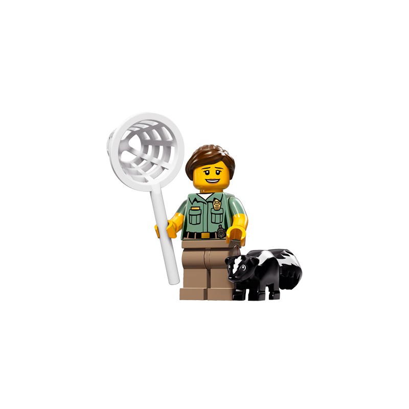 LEGO MINIFIGURES SERIE 15 71011-8 Animal Control Officer - GUARDIACACCIA