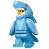 LEGO MINIFIGURES SERIE 15 71011-13 Shark Suit Guy - RAGAZZO COSTUME SQUALO