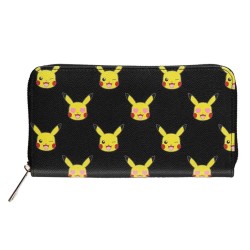 POKEMON PORTAFOGLIO NERO PIKACHU CON ZIP  - 8718526124880