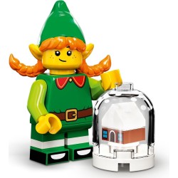 LEGO MINIFIGURES SERIE 23 71034 - 5 Christmas Elf- ELFO DI NATALE