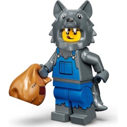 LEGO MINIFIGURES SERIE 23 71034 - 8 Wolf Costume - COSTUME DA LUPO