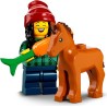 LEGO MINIFIGURES SERIE 23 71032-5 Horse and Groom - CAVALLO E STALLIERE