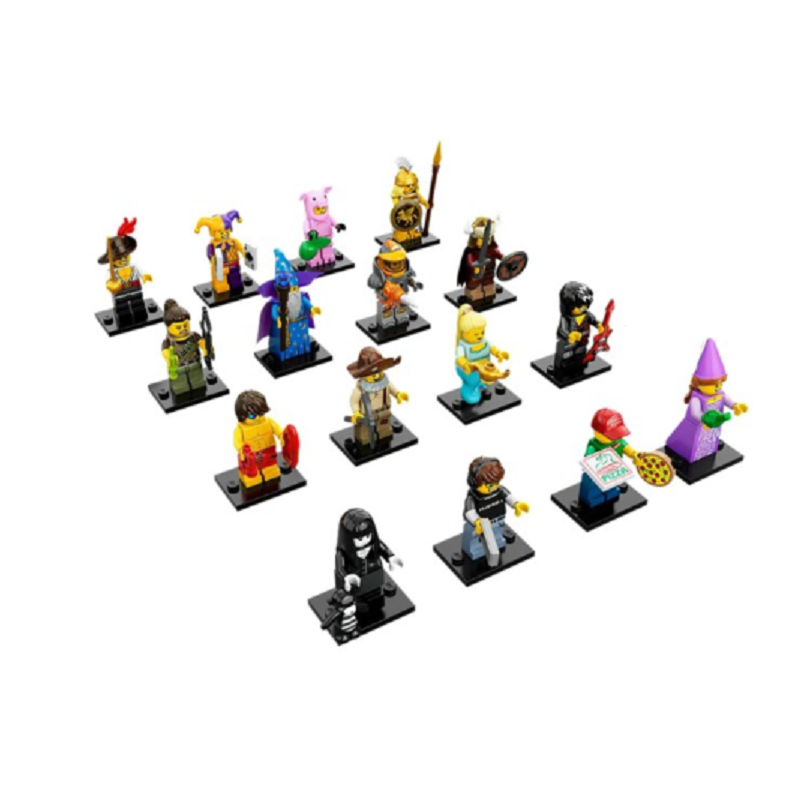 LEGO 71007 MINIFIGURES SERIE 12 COMPLETA DI 16 PERSONAGGI MINIFIGURE