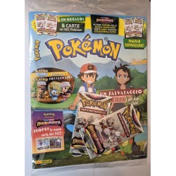 POKEMON MAGAZINE 13 RIVISTA + 6 CARTE DEL GCC POKEMON ORIGINE PERDUTA