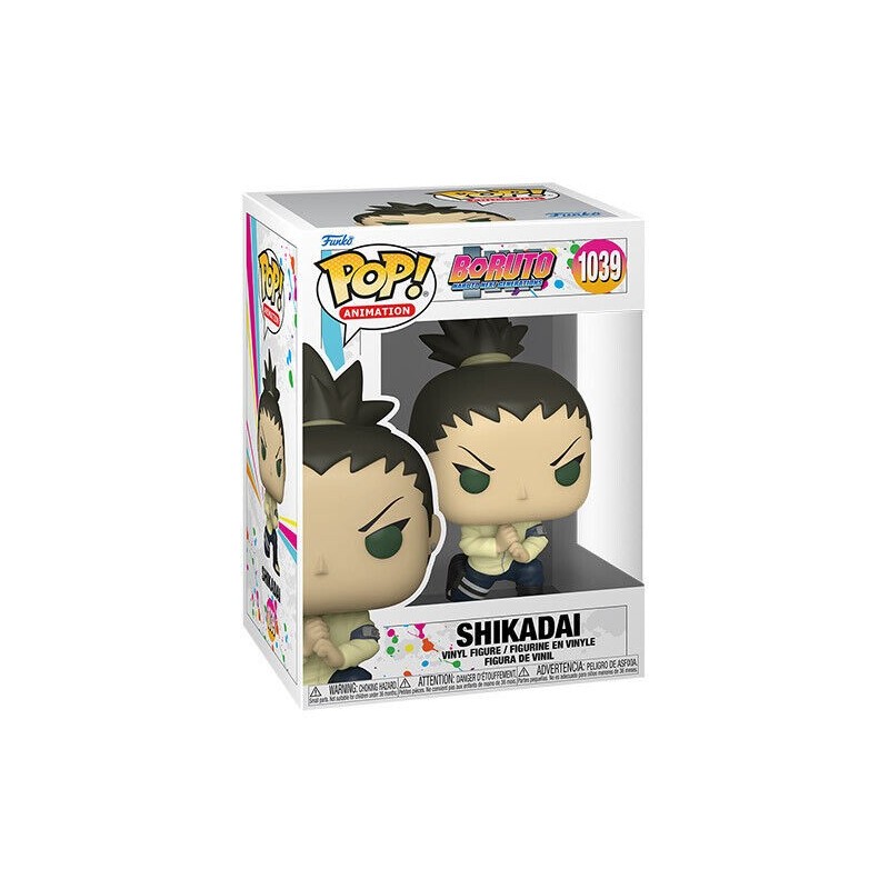 FUNKO POP ANIMATION 1039 SHIKADAI BORUTO NARUTO NEXT GENERETION 10 CM VINYL FIG.