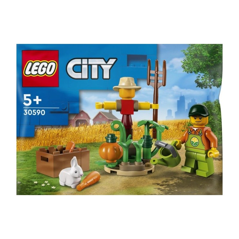 LEGO 30590 CITY Farm Garden & Scarecrow FATTORIA SPAVENTAPASSERI POLYBAG
