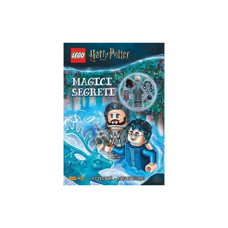 LIBRO LEGO HARRY POTTER MAGICI SEGRETI CON MINIFIGURE SIRIUS BLACK