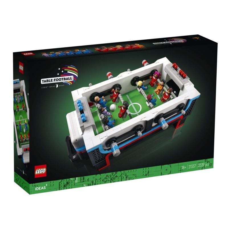 LEGO 21337 Calcio balilla BIGLIARDINO IDEAS 45 SCATOLA LEG. ROVINATA