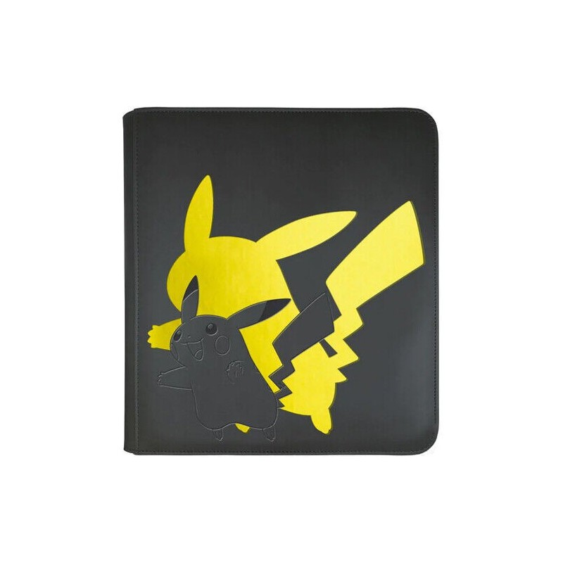 ULTRA PRO ZIPPERED 12 - POCKET PRO-BINDER - POKEMON - ELITE SERIES PIKACHU 480 CARTE