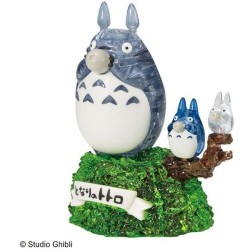 CRYSTAL PUZZLE TOTORO OCARINA - IL MIO VICINO TOTORO - 65 PEZZI