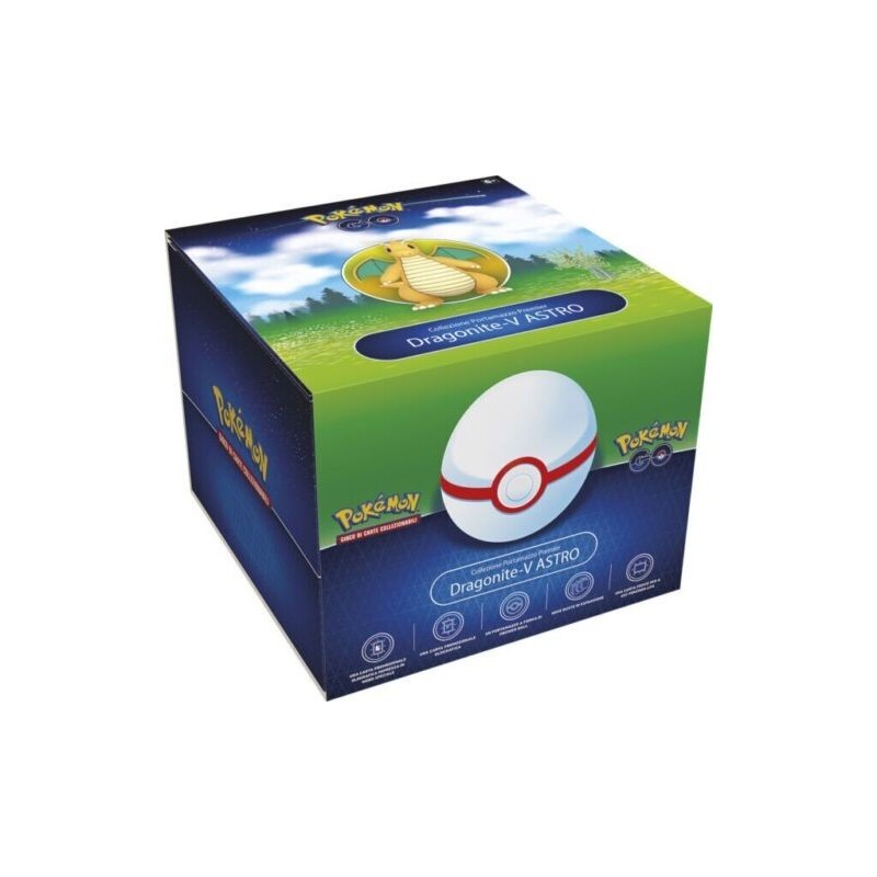 DRAGONITE POKEMON GO COLLEZIONE PORTAMAZZO PREMIER - V ASTRO (ITA)