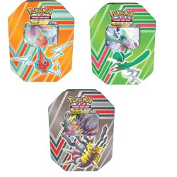 POKEMON 3 TIN COLLEZIONE POTENZIALE NASCOSTO GALLADE V - ROTOM V - GIRATINA V