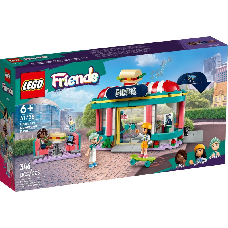 LEGO 41728 FRIENDS RISTORANTE NEL CENTRO DI HEARTLAKE CITY GENNAIO 2023