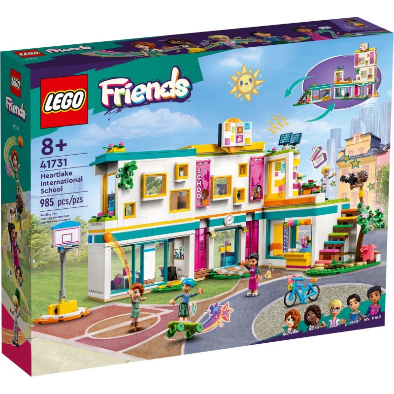 LEGO 41731 FRIENDS LA SCUOLA INTERNAZIONALE DI HEARTLAKE CITY GENNAIO 2023