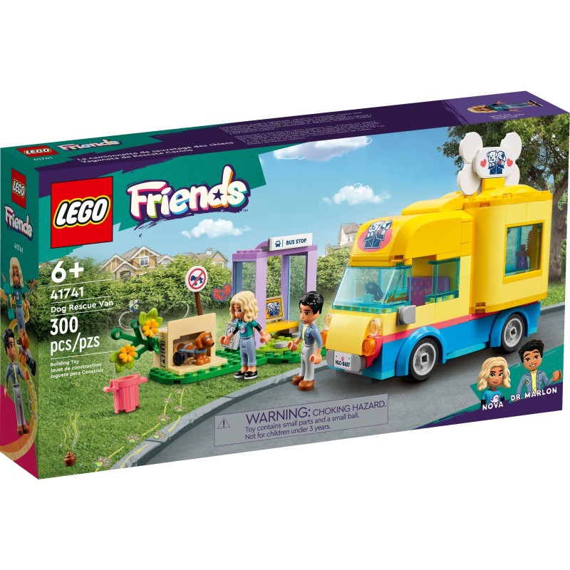 LEGO 41741 FRIENDS FURGONE DI SOCCORSO DEI CANI GENNAIO 2023